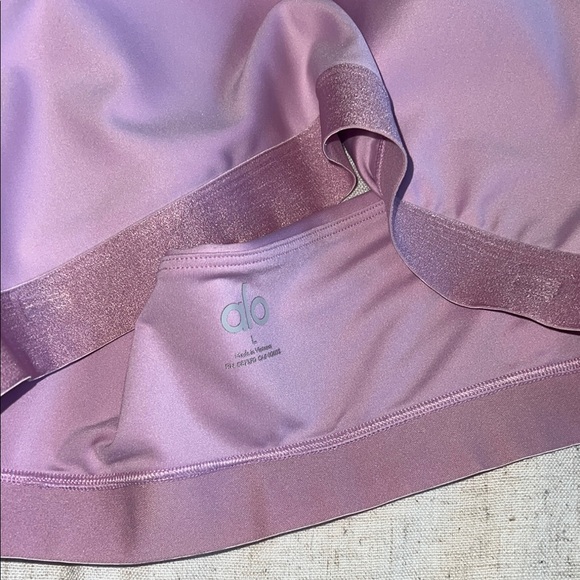 ALO Lavender Sports Bra - Picture 5 of 5